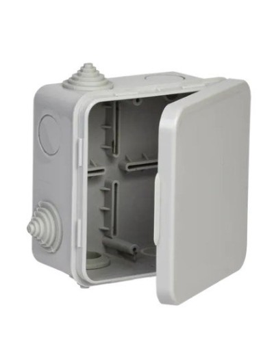Коробка КМ 100х100х50 GENERICA (UKO31-100-100-050-K03-54G). Коробка распаячная для открытой проводки. GENERICA в Майкопе