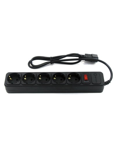 SP5B-110U. Сетевой фильтр 5 розеток, 1м, черный. 5bites в Майкопе