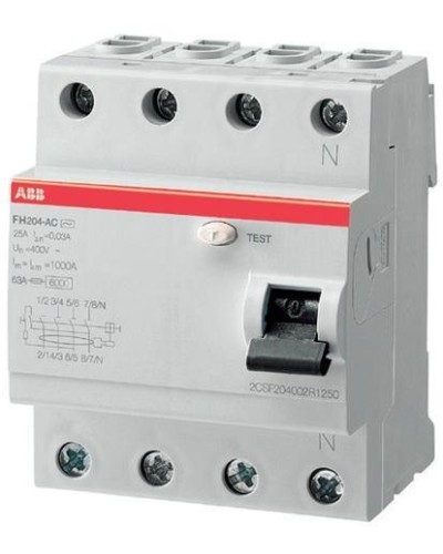 FH204 AC-40/0,03 (2CSF204004R1400). Выключатель дифференциального тока (УЗО). ABB в Майкопе