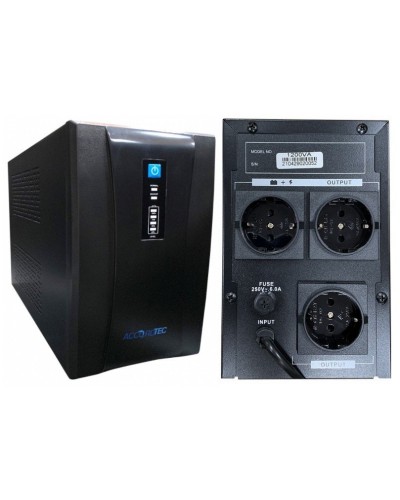 UPS-220/1200VA. Источник бесперебойного питания. AccordTec в Майкопе