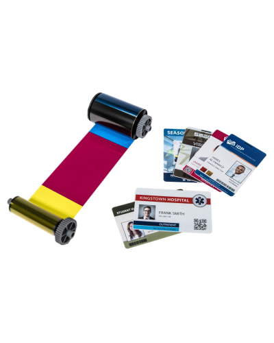 ASOL-YMCKO250. Лента полноцветная с черной панелью и оверлеем (YMCKO) с чистящим роликом. Advent SOLID в Майкопе