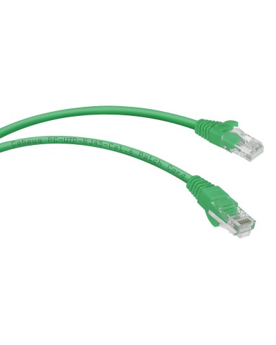 PC-UTP-RJ45-Cat.6-3m-GN (8687c), зелёный. Патч-корд медный. CABEUS в Майкопе
