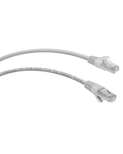 PC-FTP-RJ45-Cat.5e-1m (7262c), серый. Патч-корд медный. CABEUS в Майкопе