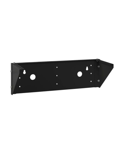 NC-3U-V-BK (12025c). Кронштейн настенный вертикальный 19 3U, цвет черный. CABEUS в Майкопе