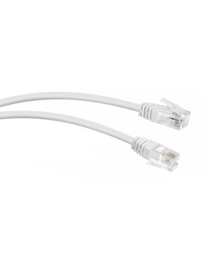 PC-TEL-RJ12-2m (7889c), белый. Патч-корд медный. CABEUS в Майкопе