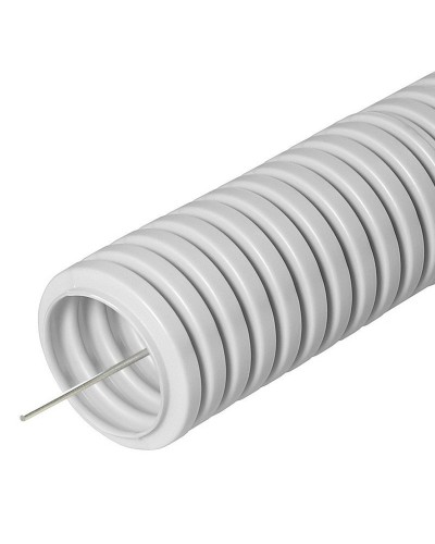 FCPL-16-PVC-100-1-GY (11227c): Труба гофрированная гибкая, лёгкая с протяжкой в Майкопе