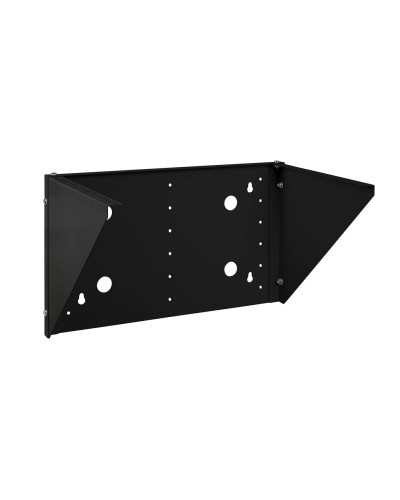 NC-6U-V-BK (12027c). Кронштейн настенный вертикальный 19 6U, цвет черный. CABEUS в Майкопе