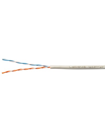 UTP-2P-Cat.5e-SOLID-GY-LIGHT-100 (11078c-5). Кабель «витая пара» (LAN) для структурированных систем связи. CABEUS в Майкопе