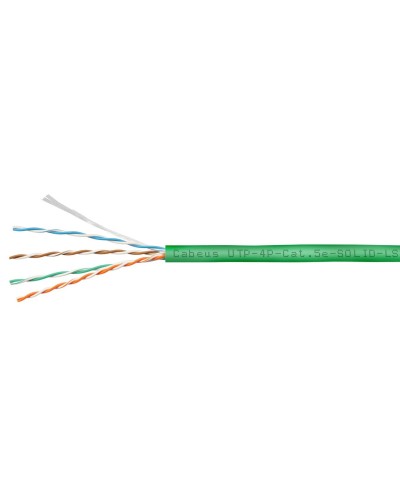 UTP-4P-Cat.5e-SOLID-LSZH-GN (9779c). Кабель «витая пара» (LAN) для структурированных систем связи. CABEUS в Майкопе