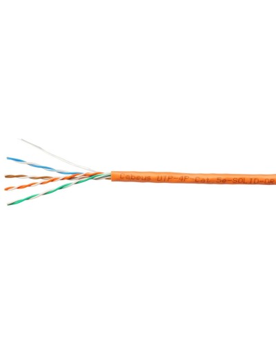 UTP-4P-Cat.5e-SOLID-OR-100 (7253c-5). Кабель «витая пара» (LAN) для структурированных систем связи. CABEUS в Майкопе