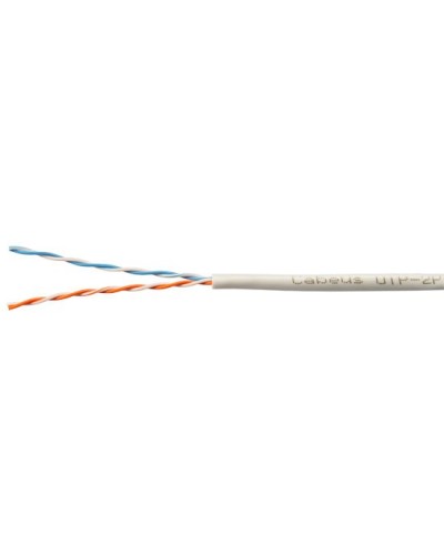 UTP-2P-Cat.5e-SOLID-LSZH-GY-100 (11063c-5). Кабель «витая пара» (LAN) для структурированных систем связи. CABEUS в Майкопе