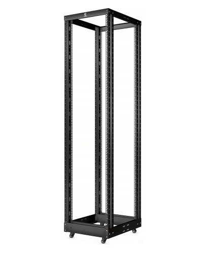 RA-37U-1000-BK (10159c). Открытая стойка 19, 37U, двухрамная, усиленная, цвет черный. CABEUS в Майкопе