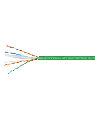 UTP-4P-Cat.6-SOLID-LSLTx-GN (11139c). Кабель «витая пара» (LAN) для структурированных систем связи. CABEUS в Майкопе