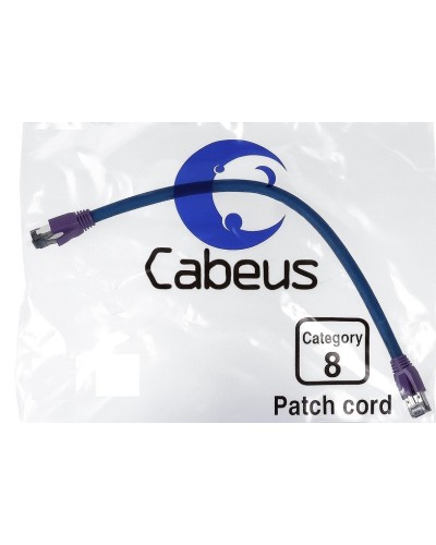 PC-SSTP-RJ45-Cat.8-5m-LSZH (9705c), серый. Патч-корд медный. CABEUS в Майкопе