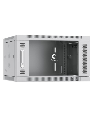 SH-05F-6U60/45 (7058c). Шкаф телекоммуникационный 19 настенный 6U. CABEUS в Майкопе