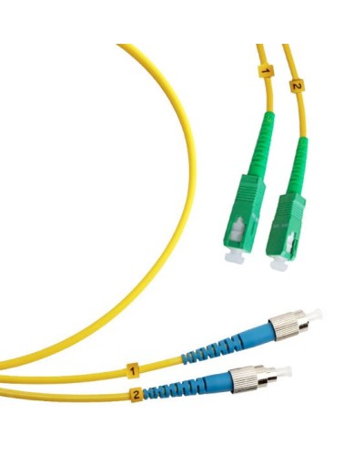 FOP(d)-9-SC/APC-FC/UPC-1m (8121c). Патч-корд оптический. CABEUS в Майкопе