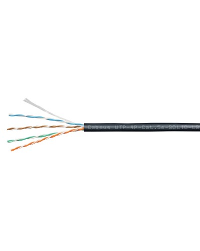 UTP-4P-Cat.5e-SOLID-LSZH-BK (9781c). Кабель «витая пара» (LAN) для структурированных систем связи. CABEUS в Майкопе
