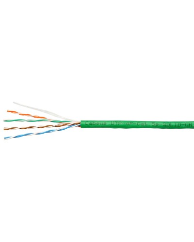 UTP-4P-Cat.5e-SOLID-LSLTx-GN-100 (10990c-5). Кабель «витая пара» (LAN) для структурированных систем связи. CABEUS в Майкопе