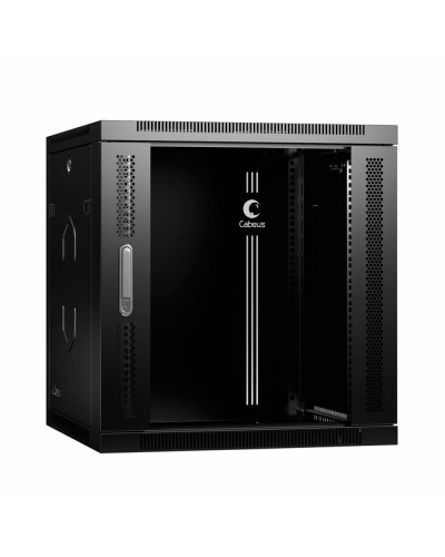 SH-05F-12U60/45-R-BK (10769c). Шкаф телекоммуникационный 19 настенный 12U. CABEUS в Майкопе