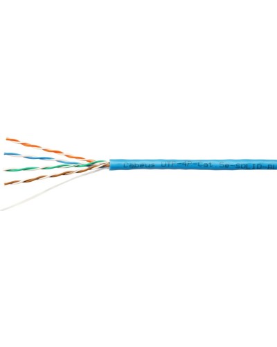 UTP-4P-Cat.5e-SOLID-BL-100 (7248c-5). Кабель «витая пара» (LAN) для структурированных систем связи. CABEUS в Майкопе
