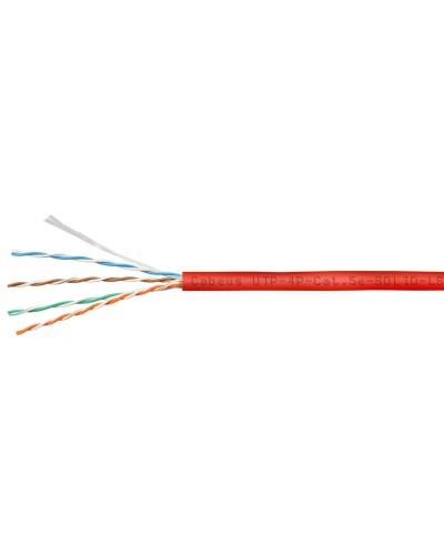 UTP-4P-Cat.5e-SOLID-LSZH-RD (9778c). Кабель «витая пара» (LAN) для структурированных систем связи. CABEUS в Майкопе