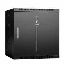 SH-05F-12U60/45m-R-BK (10770c). Шкаф телекоммуникационный 19 настенный 12U. CABEUS