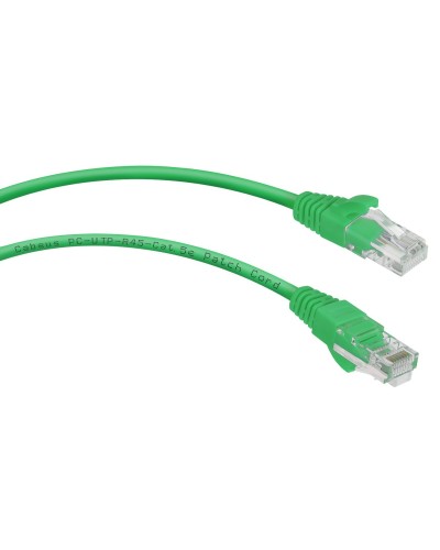 PC-UTP-RJ45-Cat.5e-0.15m-GN (8988c), зелёный. Патч-корд медный. CABEUS в Майкопе