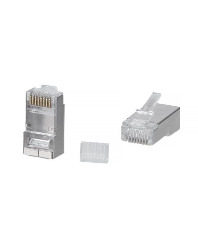 8P8C-SH-C6-TWP (100 шт) (7779c). Разъем RJ-45. CABEUS в Майкопе