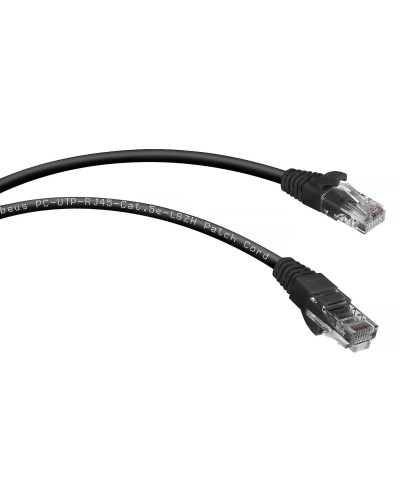 PC-UTP-RJ45-Cat.5e-5m-BK-LSZH (9541c), чёрный. Патч-корд медный. CABEUS в Майкопе