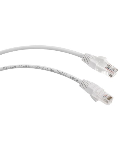 PC-UTP-RJ45-Cat.6-5m-LSZH (8881c), серый. Патч-корд медный. CABEUS в Майкопе
