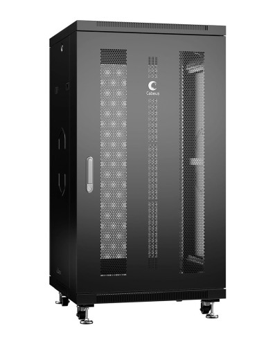 ND-05C-22U60/60-BK (8549c). Шкаф телекоммуникационный 19 напольный 22U. CABEUS в Майкопе