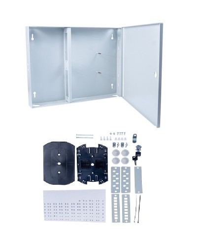 FO-WL-16-SC/2LC/FC/ST-FP-K (12302c). Бокс оптический настенный. CABEUS в Майкопе
