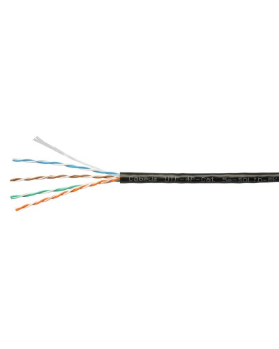 UTP-4P-Cat.5e-SOLID-LSZH-BK-100 (9781c-5). Кабель «витая пара» (LAN) для структурированных систем связи. CABEUS в Майкопе
