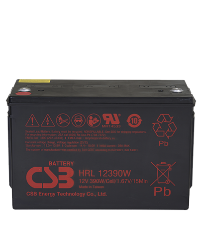 CSB HRL 12390W. Аккумулятор герметичный свинцово-кислотный. CSB в Майкопе