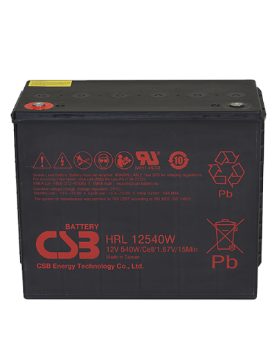 CSB HRL 12540W FR. Аккумулятор герметичный свинцово-кислотный. CSB в Майкопе