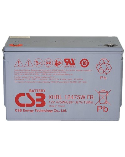 CSB XHRL 12475W FR. Аккумулятор герметичный свинцово-кислотный. CSB в Майкопе