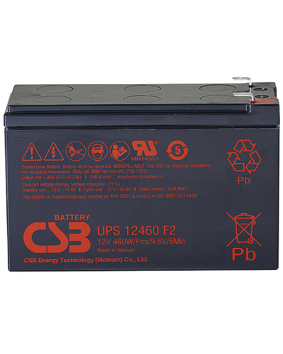 CSB UPS 12460. Аккумулятор герметичный свинцово-кислотный. CSB в Майкопе
