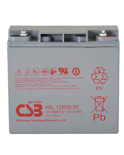 CSB HRL 12280W FR. Аккумулятор герметичный свинцово-кислотный. CSB в Майкопе