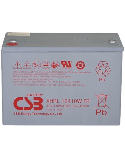 CSB XHRL 12410W FR. Аккумулятор герметичный свинцово-кислотный. CSB в Майкопе