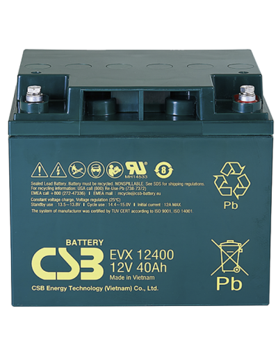 CSB EVX 12400. Аккумулятор герметичный свинцово-кислотный. CSB в Майкопе