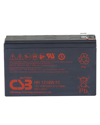 CSB HR 1218W. Аккумулятор герметичный свинцово-кислотный. CSB в Майкопе