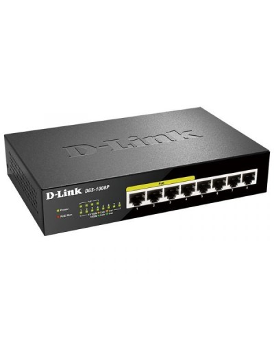 DGS-1008P/E1A. Коммутатор. D-Link в Майкопе