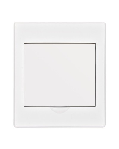 Корпус ЩРН-П 4 модуля IP41 навесной белая дверь (31084DEK). Корпус пластиковый. DEKraft в Майкопе