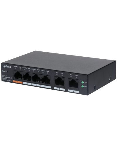 DH-CS4006-4ET-60. Сетевой PoE коммутатор. Dahua в Майкопе