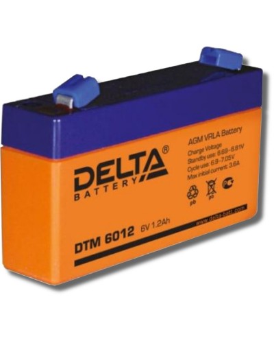 Delta DTM 6012. Аккумулятор герметичный свинцово-кислотный. Delta в Майкопе