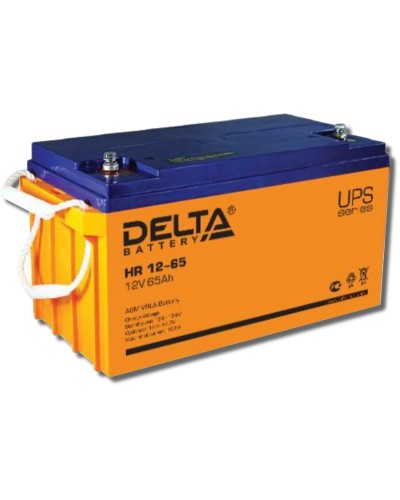 Delta HR 12-65. Аккумулятор герметичный свинцово-кислотный. Delta в Майкопе