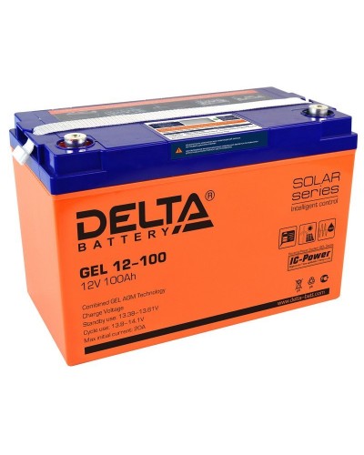 Delta GEL 12-100. Аккумулятор герметичный свинцово-кислотный. Delta в Майкопе