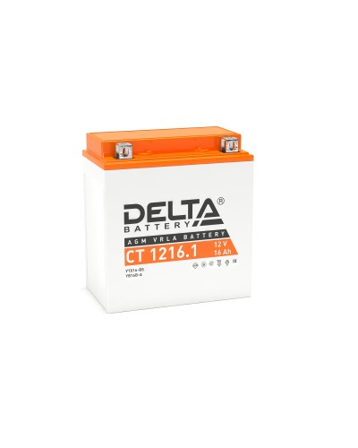 Delta CT 1216.1. Аккумулятор герметичный свинцово-кислотный стартерный. Delta в Майкопе