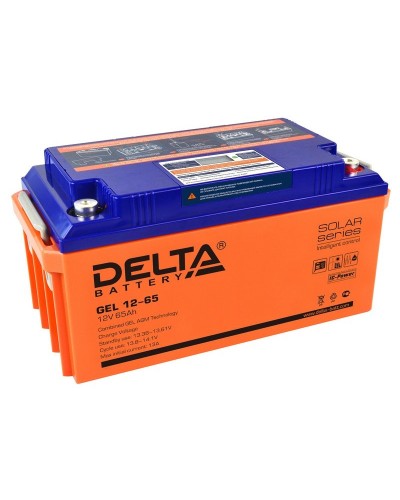 Delta GEL 12-65. Аккумулятор герметичный свинцово-кислотный. Delta в Майкопе