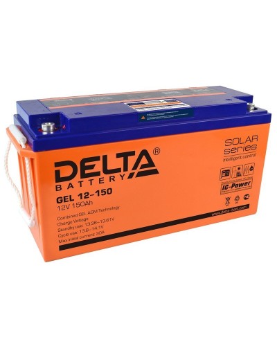 Delta GEL 12-150. Аккумулятор герметичный свинцово-кислотный. Delta в Майкопе